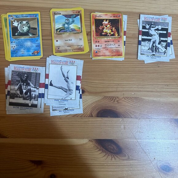 1991 Impel US Olympic Hall of Fame + Pokemon Cards  30 Cards - Picture 2 of 2